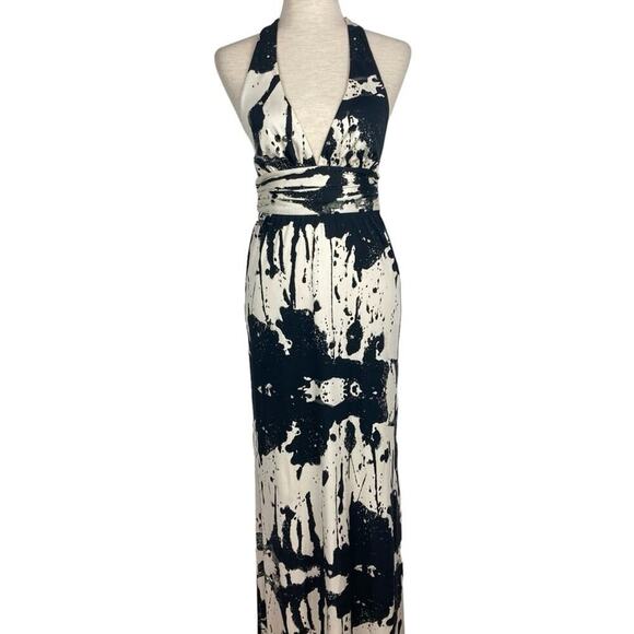 ALICE + OLIVIA Silk Halter Maxi Dress - Picture 3 of 14